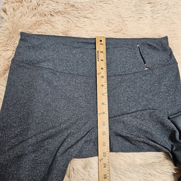 CALIA by Carrie Underwood Essential Heather Gray Leggings Size XXL knee Length - Picture 6 of 9